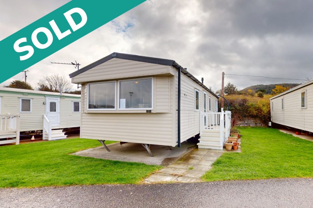 sold - 2019 Willerby Mistral 35ft x 12ft - 2 bed at Castle Cove Caravan Park