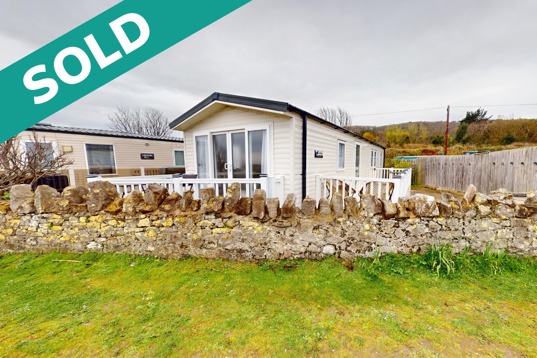 Sold - 2023 Willerby Brenig 37ft x 12ft - 3 bedroom Static Caravan Holiday Home for Sale at Castle Cove Caravan Park North Wales